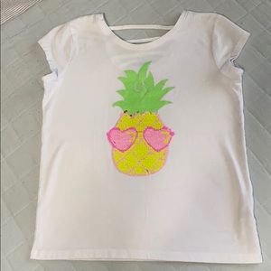 Girls pineapple top